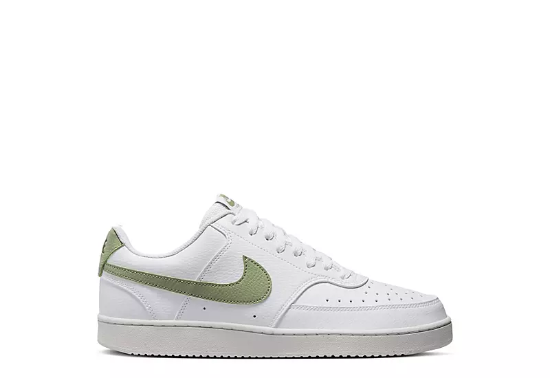 Nike Mens Court Vision Low Sneaker - White 3 Nike Mens Court Vision Low Sneaker - White