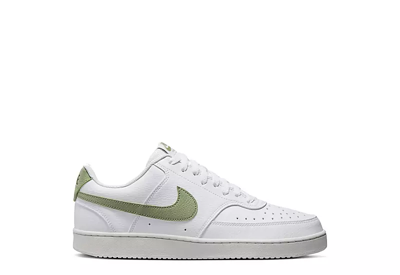 Nike Mens Court Vision Low Sneaker - White 4 Nike Mens Court Vision Low Sneaker - White - Image 2
