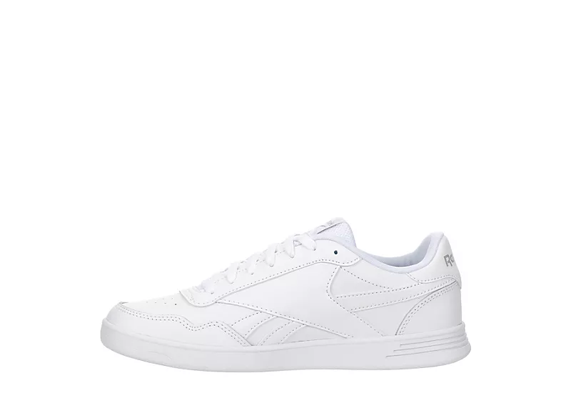 Reebok Mens Court Advance Sneaker - White 6 Reebok Mens Court Advance Sneaker - White - Image 4