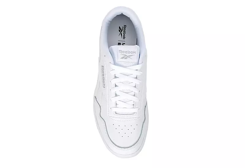 Reebok Mens Court Advance Sneaker - White 8 Reebok Mens Court Advance Sneaker - White - Image 6