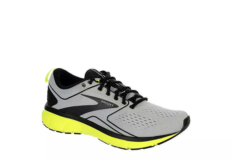 Brooks Mens Transmit 3 Running Shoe - Grey 3 Brooks Mens Transmit 3 Running Shoe - Grey
