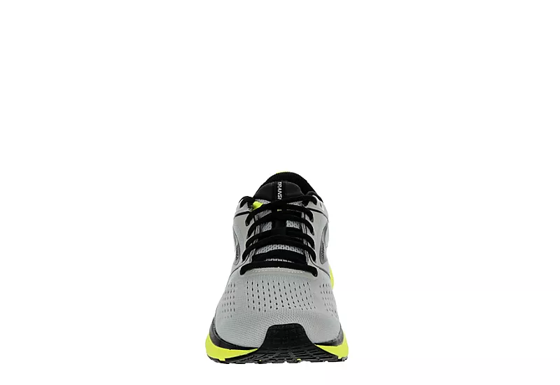 Brooks Mens Transmit 3 Running Shoe - Grey 5 Brooks Mens Transmit 3 Running Shoe - Grey - Image 3