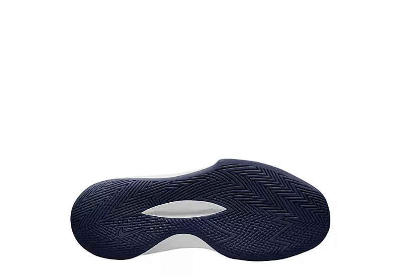 Nike Mens Precision 6 Basketball Shoe - White 9 Nike Mens Precision 6 Basketball Shoe - White - Image 7