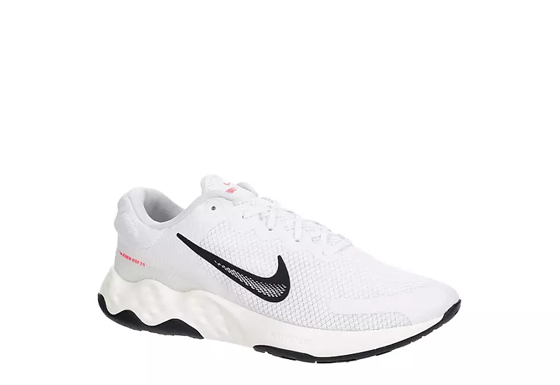 Nike Mens Renew Ride 3 Running Shoe - White 3 Nike Mens Renew Ride 3 Running Shoe - White
