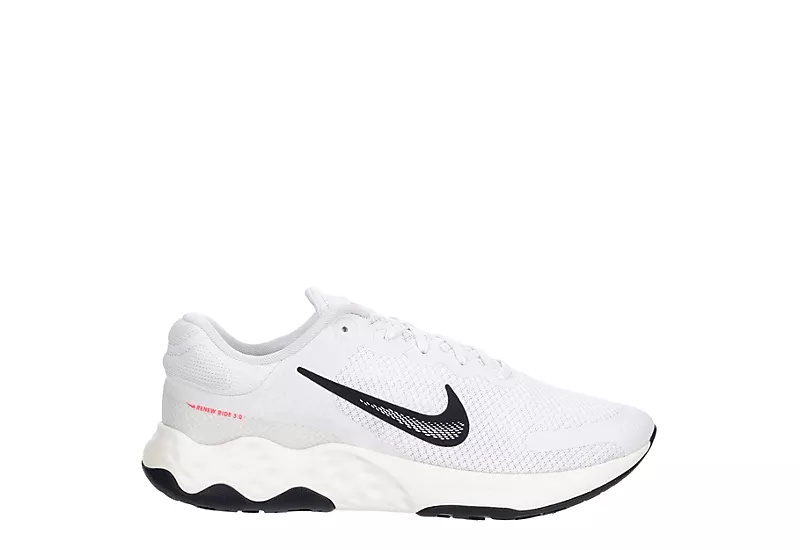 Nike Mens Renew Ride 3 Running Shoe - White 4 Nike Mens Renew Ride 3 Running Shoe - White - Image 2