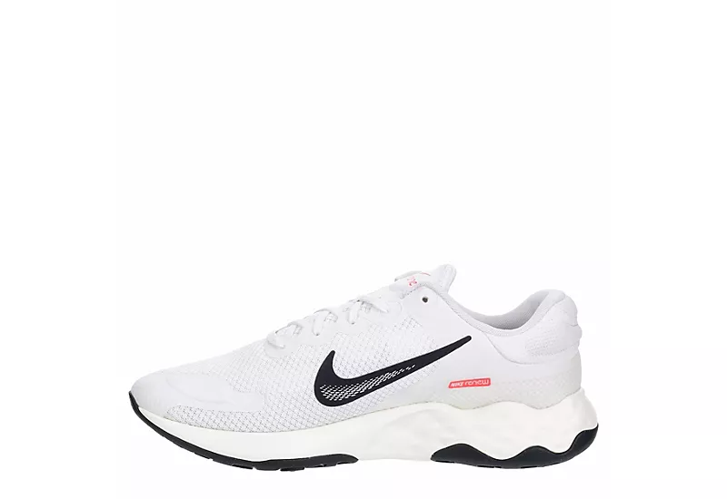Nike Mens Renew Ride 3 Running Shoe - White 6 Nike Mens Renew Ride 3 Running Shoe - White - Image 4