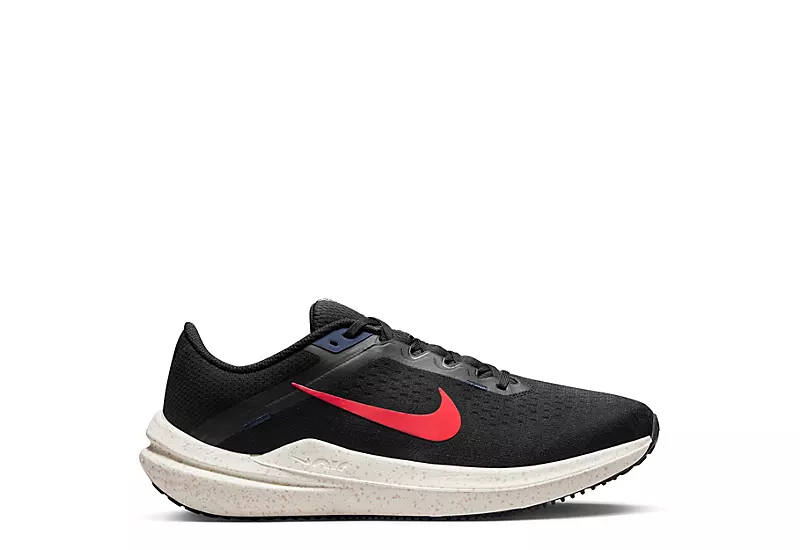 Nike Mens Air Winflo 10 Running Shoe - Black 4 Nike Mens Air Winflo 10 Running Shoe - Black - Image 2