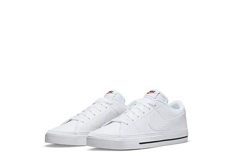 Nike Mens Court Legacy Low Sneaker - White 3 Nike Mens Court Legacy Low Sneaker - White