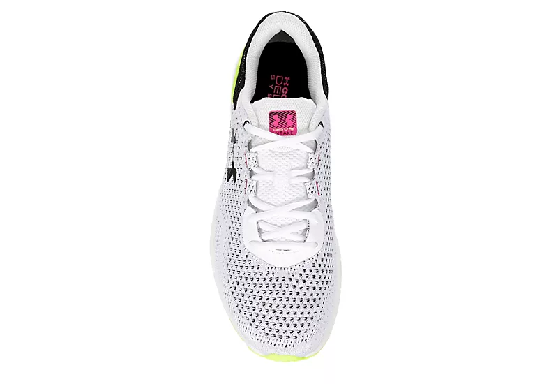 Under Armour Mens Hovr Intake 6 Running Shoe - White 8 Under Armour Mens Hovr Intake 6 Running Shoe - White - Image 6