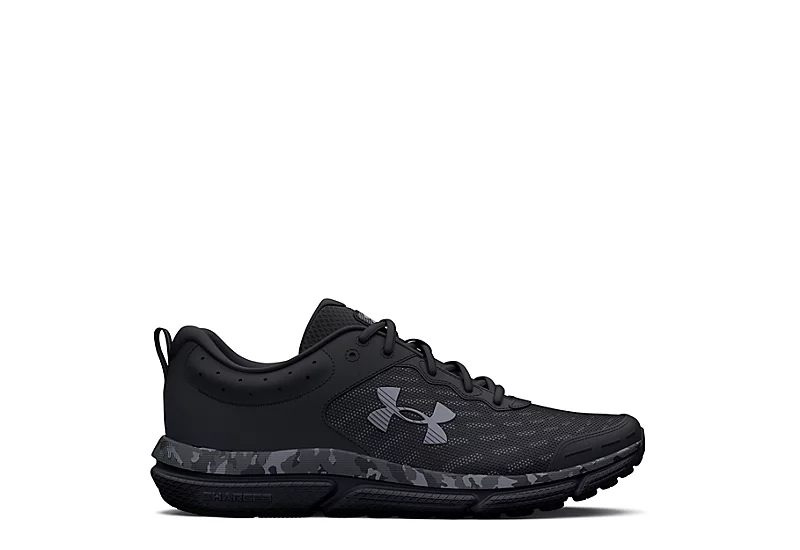 Under Armour Mens Charged Assert 10 Running Shoe - Black 4 Under Armour Mens Charged Assert 10 Running Shoe - Black - Image 2