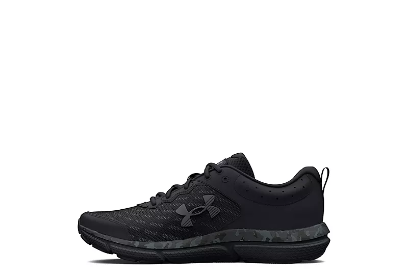 Under Armour Mens Charged Assert 10 Running Shoe - Black 5 Under Armour Mens Charged Assert 10 Running Shoe - Black - Image 3