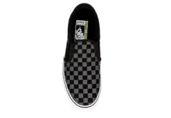 Vans Mens Asher Deluxe Slip On Sneaker - Black 14 Vans Mens Asher Deluxe Slip On Sneaker - Black -Shoe Promotion Shop US 01 630178 05