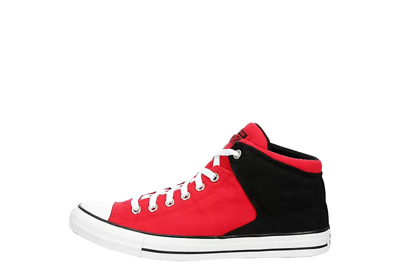Converse Mens Chuck Taylor All Star High Street Sneaker - Red 6 Converse Mens Chuck Taylor All Star High Street Sneaker - Red - Image 4