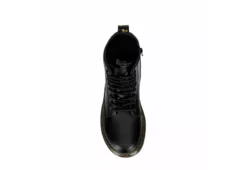 Dr. Martens Dr.martens Boys Zavala Combat Boot - Black -Shoe Promotion Shop US 01 701205 05