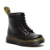 Dr. Martens Dr.martens Boys Infant Zavala Combat Boot - Black -Shoe Promotion Shop US 01 701291 00