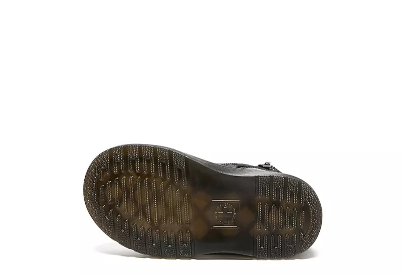 Dr. Martens Dr.martens Boys Infant Zavala Combat Boot - Black 7 Dr. Martens Dr.martens Boys Infant Zavala Combat Boot - Black - Image 5