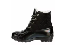 Sperry Girls Port Boot Rain Boot - Black -Shoe Promotion Shop US 01 701397 03