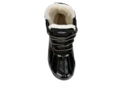 Sperry Girls Port Boot Rain Boot - Black -Shoe Promotion Shop US 01 701397 05