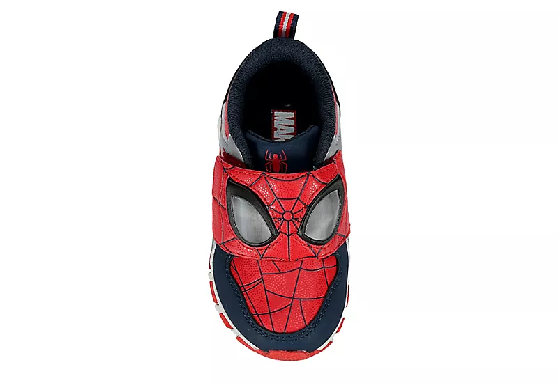 Spiderman Boys Infant Spiderman Light Up Sneaker - Red 8 Spiderman Boys Infant Spiderman Light Up Sneaker - Red - Image 6