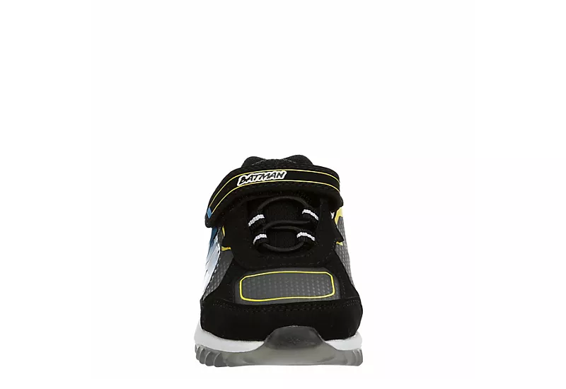Batman Boys Infant Batman Light Up Sneaker - Black 6 Batman Boys Infant Batman Light Up Sneaker - Black - Image 4