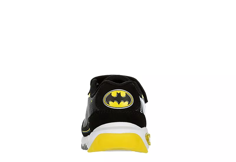Batman Boys Infant Batman Light Up Sneaker - Black 8 Batman Boys Infant Batman Light Up Sneaker - Black - Image 6