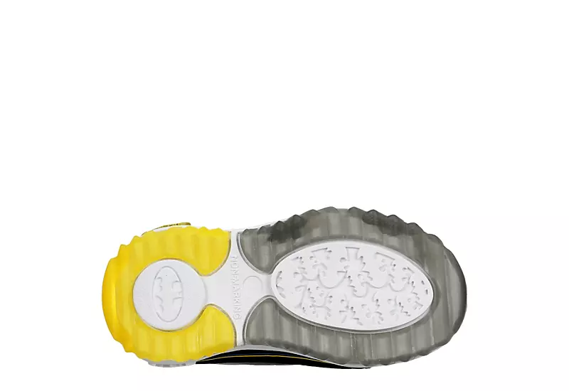 Batman Boys Infant Batman Light Up Sneaker - Black 3 Batman Boys Infant Batman Light Up Sneaker - Black