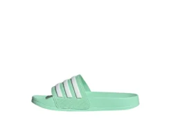 Adidas Girls Adilette Slide Sandal - Mint -Shoe Promotion Shop US 01 702040 02