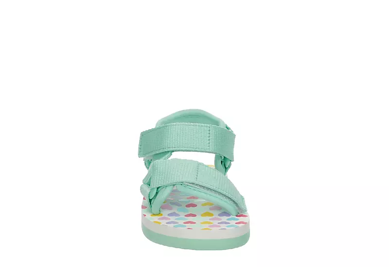 Cupcake Couture Girls Infant Oceana Outdoor Sandal - Mint 5 Cupcake Couture Girls Infant Oceana Outdoor Sandal - Mint - Image 3