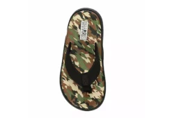 West Harris Boys Cove Flip Flop Sandal - Black -Shoe Promotion Shop US 01 702196 05