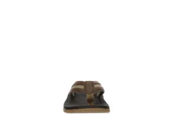 West Harris Boys Cove Flip Flop Sandal - Brown -Shoe Promotion Shop US 01 702213 02