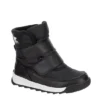 Sorel Boys Whitney Ii Strap Wp Snow Boot - Black -Shoe Promotion Shop US 01 702414 00