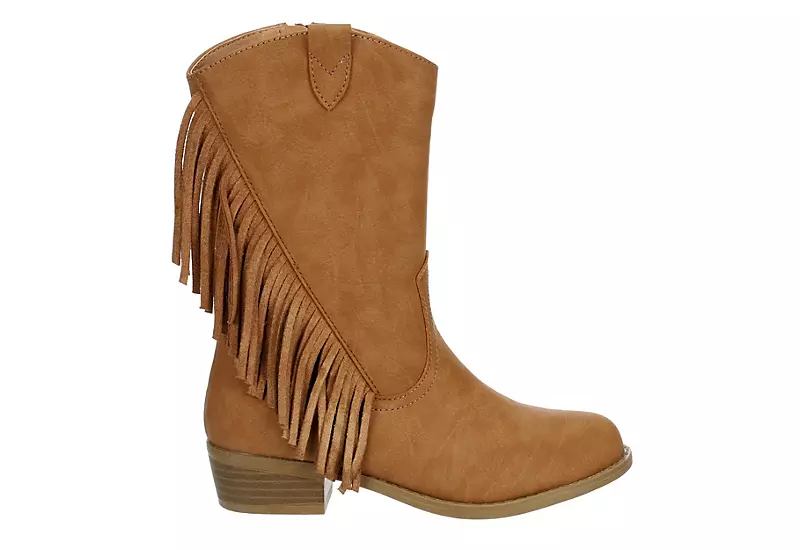 Dv By Dolce Vita Girls Lillyth Western Boot - Tan 4 Dv By Dolce Vita Girls Lillyth Western Boot - Tan - Image 2