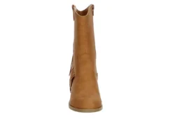 Dv By Dolce Vita Girls Lillyth Western Boot - Tan 11 Dv By Dolce Vita Girls Lillyth Western Boot - Tan -Shoe Promotion Shop US 01 702429 02