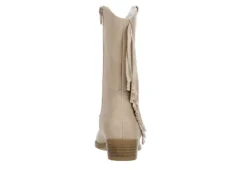 Dv By Dolce Vita Girls Lillyth Western Boot - Off White -Shoe Promotion Shop US 01 702430 04
