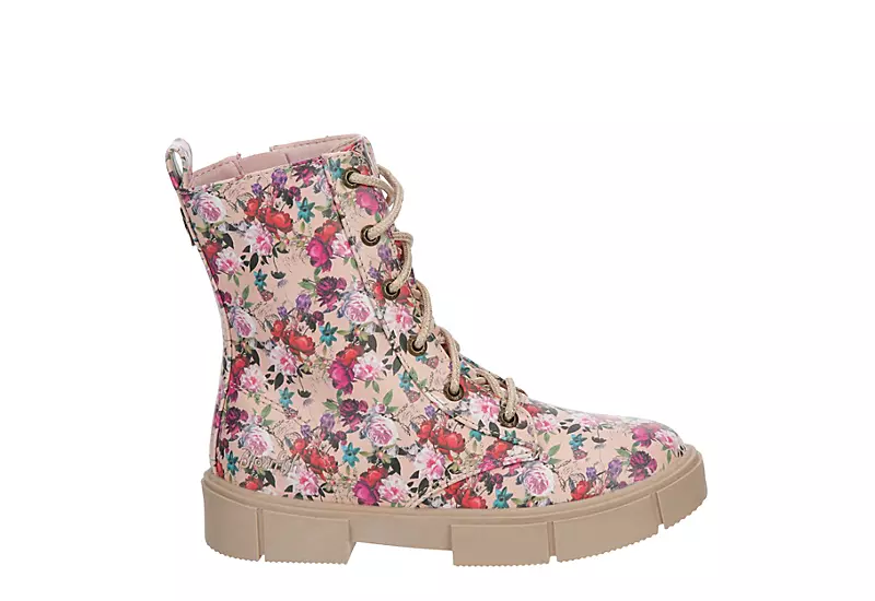 Blowfish Girls Playground-k Lace-up Boot - Floral 4 Blowfish Girls Playground-k Lace-up Boot - Floral - Image 2
