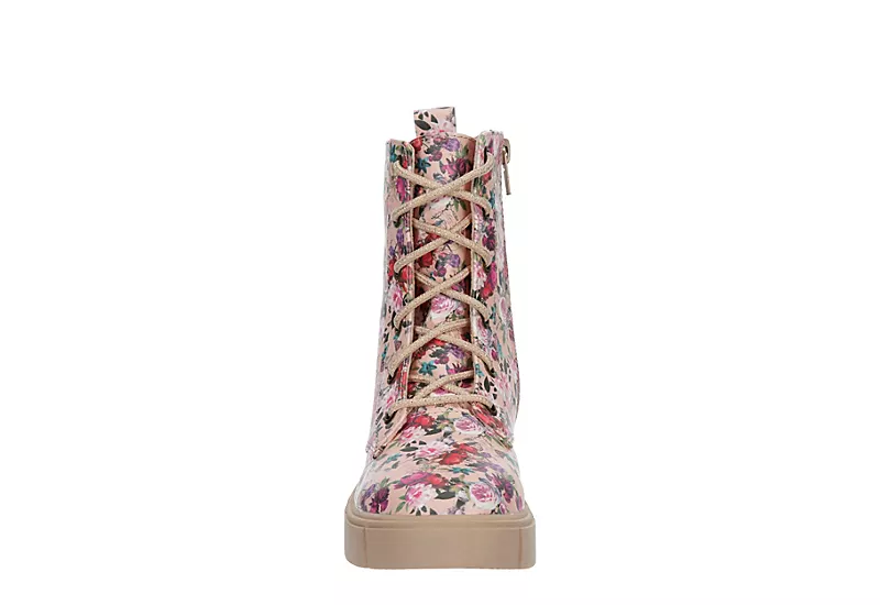 Blowfish Girls Playground-k Lace-up Boot - Floral 5 Blowfish Girls Playground-k Lace-up Boot - Floral - Image 3