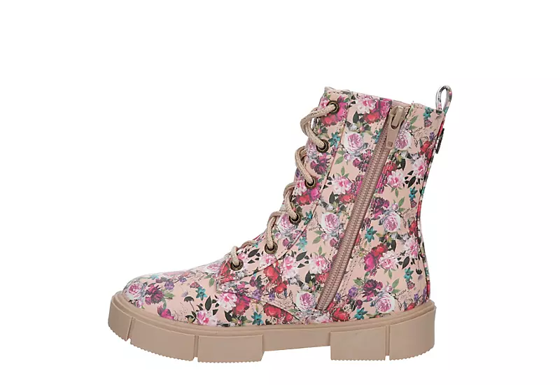 Blowfish Girls Playground-k Lace-up Boot - Floral 6 Blowfish Girls Playground-k Lace-up Boot - Floral - Image 4