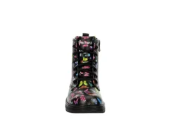 Skechers Girls Gravlen Combat Boot - Black 11 Skechers Girls Gravlen Combat Boot - Black -Shoe Promotion Shop US 01 702463 02