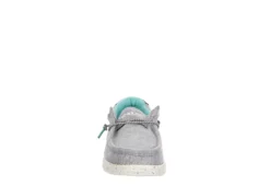 Heydude Boys Wally Youth Slip On Sneaker - Grey -Shoe Promotion Shop US 01 702473 02