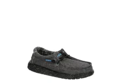 Heydude Boys Wally Youth Slip On Sneaker - Black