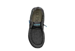 Heydude Boys Wally Youth Slip On Sneaker - Black -Shoe Promotion Shop US 01 702476 05