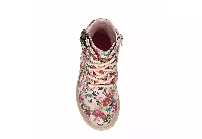Blowfish Girls Infant Rya-t Lace-up Boot - Floral 8 Blowfish Girls Infant Rya-t Lace-up Boot - Floral - Image 6