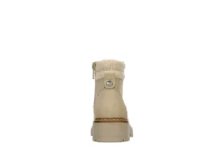 Cupcake Couture Girls Infant Lil Lexi Lace-up Boot - Beige -Shoe Promotion Shop US 01 702522 04