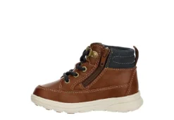West Harris Boys Infant Adler Sneaker Boot - Tan -Shoe Promotion Shop US 01 702533 03
