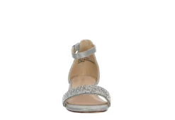Limelight Girls Infant Lil Jewel Dress Sandal - Silver -Shoe Promotion Shop US 01 702535 02