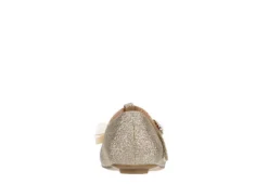 Cupcake Couture Girls Infant Bowtiful Flat - Gold -Shoe Promotion Shop US 01 702536 04