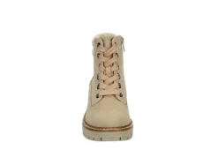 Cupcake Couture Girls Lexi Lace-up Boot - Beige -Shoe Promotion Shop US 01 702557 02