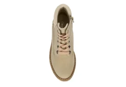 Cupcake Couture Girls Lexi Lace-up Boot - Beige -Shoe Promotion Shop US 01 702557 05