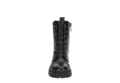 Cupcake Couture Girls Roxanne Combat Boot - Black -Shoe Promotion Shop US 01 702564 02