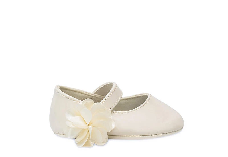 Baby Deer Girls Infant Linley Dress Flat - Ivory 3 Baby Deer Girls Infant Linley Dress Flat - Ivory